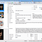 Modfiying movie meta data in movie collection manager Ant Movie Catalog